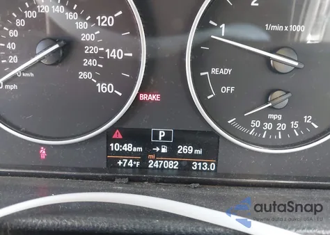 2014 BMW 328D z USA, uszkodzony, nr VIN WBA3D3C56EK154697